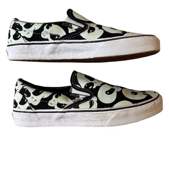 Vans Special Edition Glow in the Dark  Slip-On Sneakers- size 8 - Picture 7 of 8